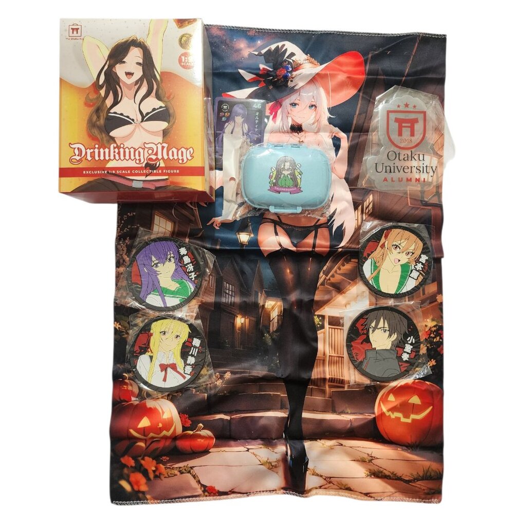 The Otaku Box‎ Dinking Mage Figure Excluxive 1:9 Scale Adult Subscription Box